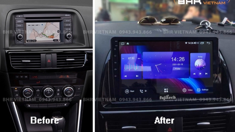 Màn hình DVD Android liền camera 360 Mazda CX5 2013 - 2016 | Fujitech 360 